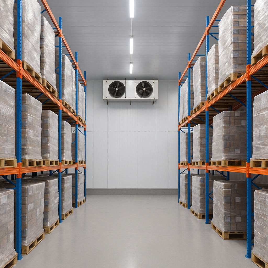 Cold chain logistics warehouse for medical and pharmaceutical products